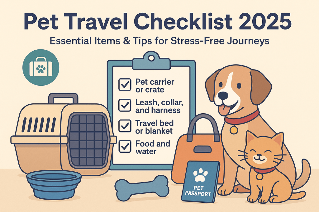 Travel Essentials For Pets
