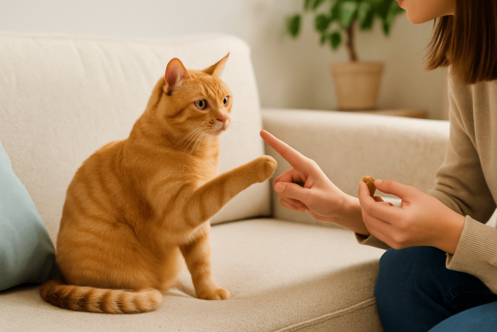 cat training tips