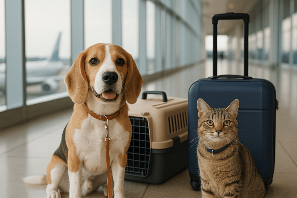 pets on airport