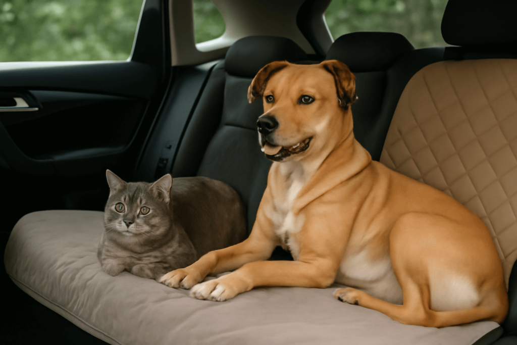 pet friendly car setup