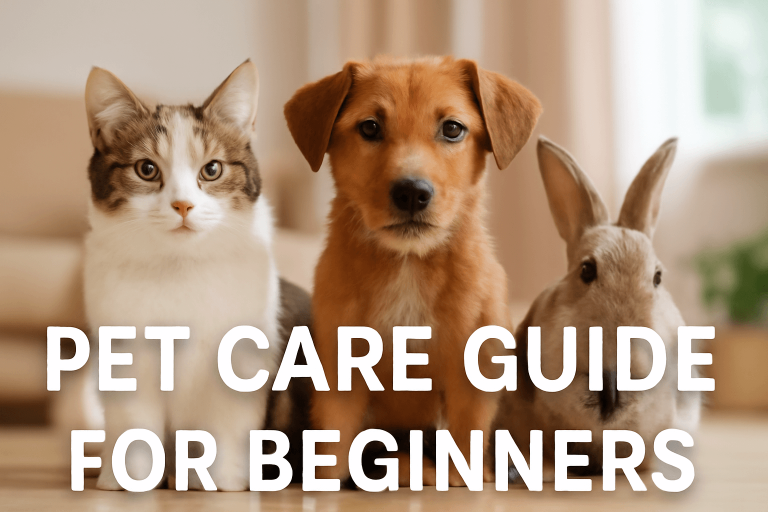 pet care guide for beginners