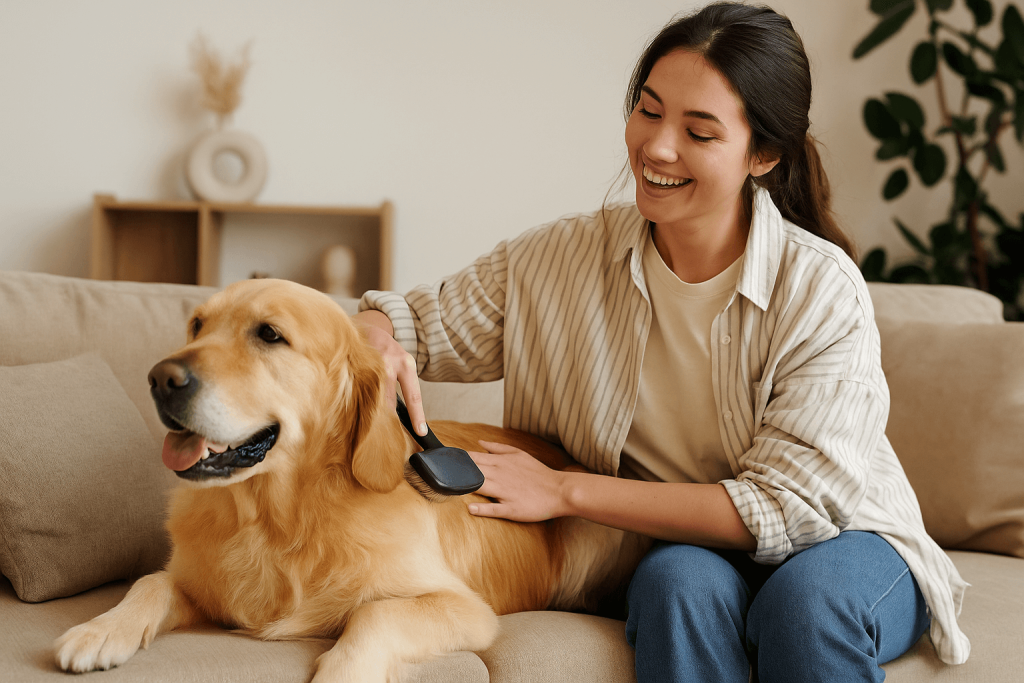 pet grooming routine
