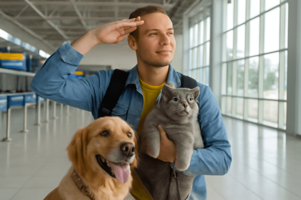 traveling with multiple pets