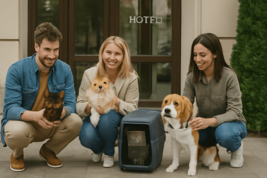 traveling with multiple pets